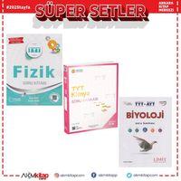 TYT Kimya Fizik ve Biyoloji Soru Bankası 3 Kitap Set