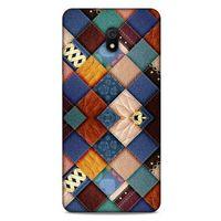 Xiaomi Redmi 8A Kılıf Patchwork (31) TPU Kılıf Karışık Renkli