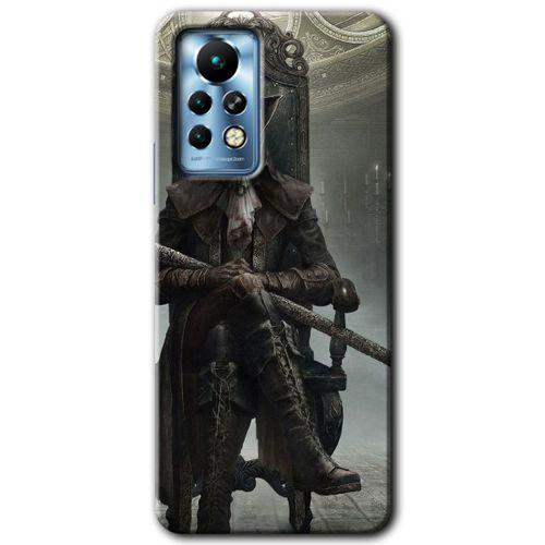 İnfinix Note 11 Pro Kılıf HD Desen Baskılı Arka Kapak - Bloodborne Hunters