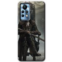 İnfinix Note 11 Pro Kılıf HD Desen Baskılı Arka Kapak - Bloodborne Hunters