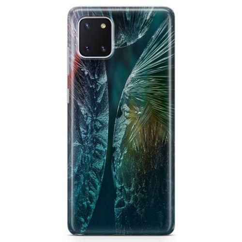 Samsung Galaxy A81 Kılıf Cam Kırıkları Arka Kapak Koruma Desenli Full Koruyucu
