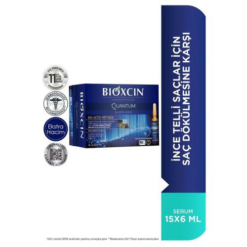 Bioxcin Bioxcin Quantum Ekstra Hacim & Bakım Serumu 15x6 Ml - Ince Telli Dökülen Saçlar Için