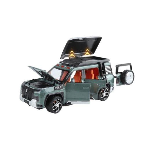 Eğitici Oyuncak XHD-B2432 -Vardem Çek Bırak  Işıklı ve Sesli Kapıları Açılan Lr Jeep 1:24