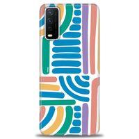 Vivo Y11S Kılıf HD Baskılı Kılıf - Joy + Tam Ekran Koruyucu