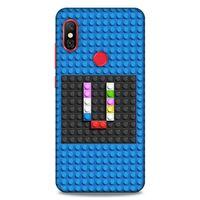 Lopard Xiaomi Redmi Note 6 Pro Uyumlu Kılıf BloX (35) Fit Design Kılıf V Harfi