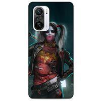 Xiaomi Redmi K40 Uyumlu Kılıf Harley Quinn (7) Telefon Kılıfı Koyu Yeşil