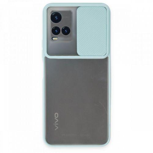 Vivo Y33S Kılıf Palm Buzlu Kamera Sürgülü Silikon