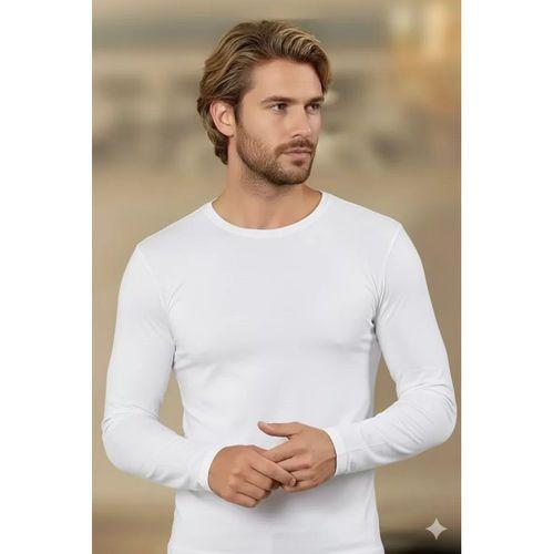 Şahinler Erkek  Likralı Uzun Kol O Yaka E070