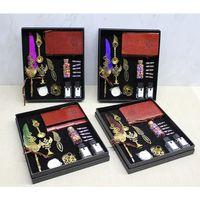 Deri Defterli Divit Hokka Ve Mühür Seti Model 2