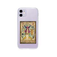 iPhone 11 The High Priestess Desenli Premium Şeffaf Silikon Kılıf