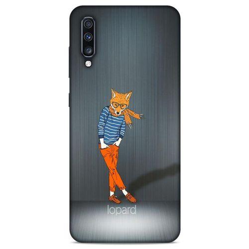 Samsung Galaxy A70s Kılıf FunnyMaX (48) Bumper Kılıf Turuncu Tilki