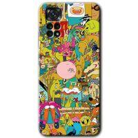 MRCİLETİSİM Xiaomi Redmi Note 11s 5G Global Kılıf HD Desen Baskılı Arka Kapak+Temperli Cam - Süper Kahramanlar