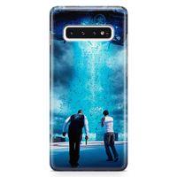 Samsung Galaxy S10 Plus Kılıf Skyline Arka Kapak Koruma Desenli Full Koruyucu