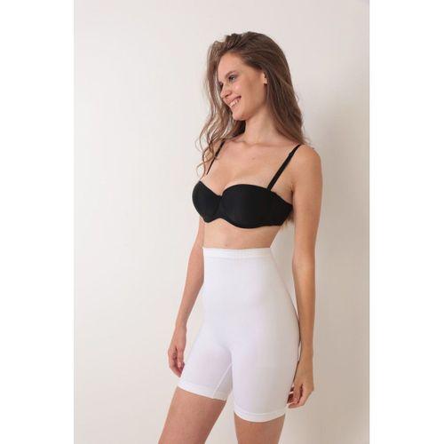 Beyaz Kadın Kalça Kaldırıcı Dikişsiz Korse - 760