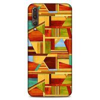 Lopard Huawei P20 Pro Uyumlu Kılıf Wood'X (46) Core Armor Kılıf Desenli