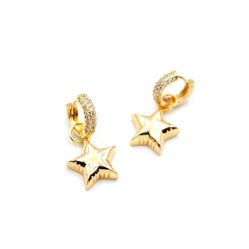 Yıldız Küpe - Altın