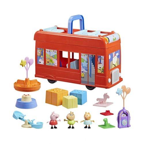 Nessiworld F8881 Peppa Pig 2si1 arada Part Otobüsü +3 yaş