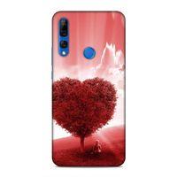Huawei Y9 Prime 2019 Kılıf Kirmizi Ruyalar Arka Kapak Silikon Koruma Full Koruyucu