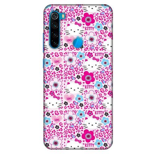 Lopard Xiaomi Redmi Note 8 Uyumlu Kılıf Kediler (2) Kabı Hello Kitty