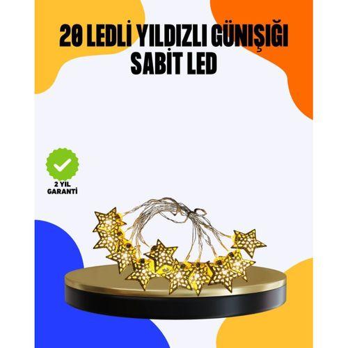 Yıldız Led Işık 5 Metre Dekoratif Aydınlatma Günışığı