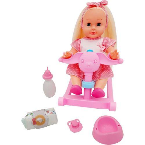 Global Toys Global Toys Panda Salıncaklı Altını Islatan Bebek Türkçe Masal Anlatır