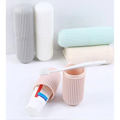 Seyahat Tipi Diş Macunu ve Fırçası Kabı 4 Renk