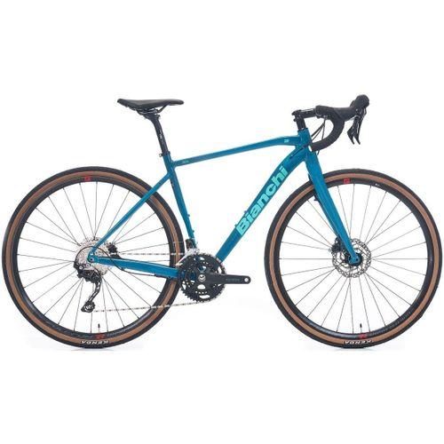 Bianchi Gr0014 Gravel Bisiklet Petrol Yeşil-Celeste 50 Cm