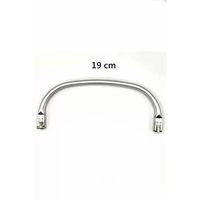 Gizli Metal Mango Çanta Bursu – 19 cm - Metal Çanta Aparatı Çanta Aksesuarı