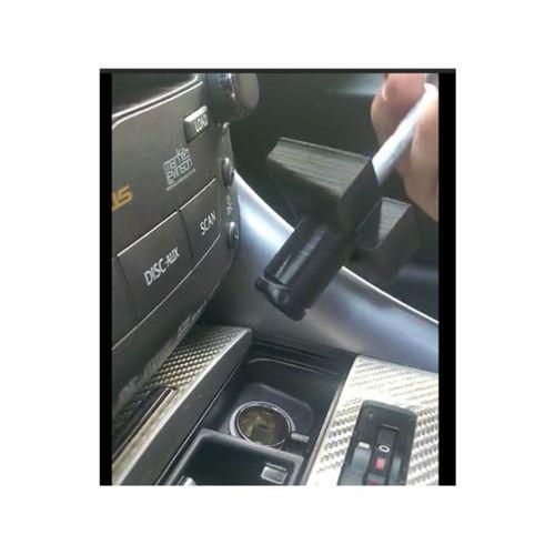 Lexus ISF 12V Telefon Tutucu Priz Fişi 3D Baskı (Bu ürün Sadece Plastik parçadır - Almadan Önce Soru Sorabilirsiniz)