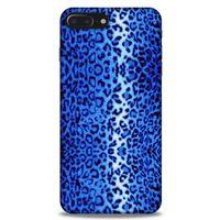 Leopar Lacivert Apple Iphone 7 Plus Kılıf