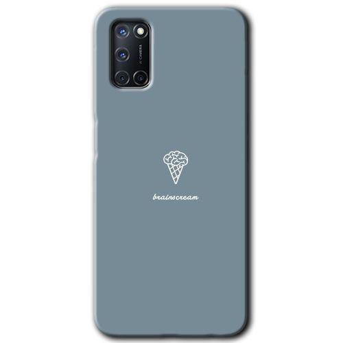 OPPO Oppo A72 Kılıf HD Desen Baskılı Arka Kapak - Beyin Gıdası