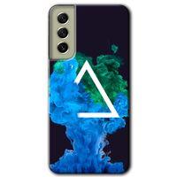 Potkal Hediye Fabrikası Samsung Galaxy S21 FE HD Baskılı Kılıf + 9D Tam Ekran Koruyucu - İnk Clot