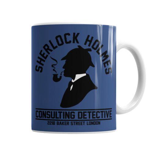 Sherlock Holmes 2 Kupa Bardak Porselen