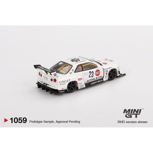 Mini GT Nissan LB-ER34 Super Silhouette ATHLETE/COLLET 1059