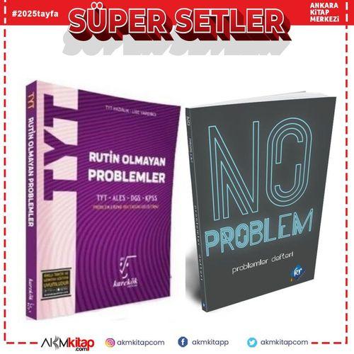 Kr Akademi No Problem ve Karekök TYT Rutin Olmayan Problemler Soru Bankası 2 Kitap Set
