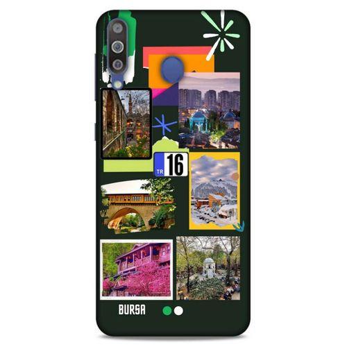 Lopard Samsung Galaxy M30 Uyumlu Kılıf Şehirli ※ (16) Bursa Kalın Kılıf