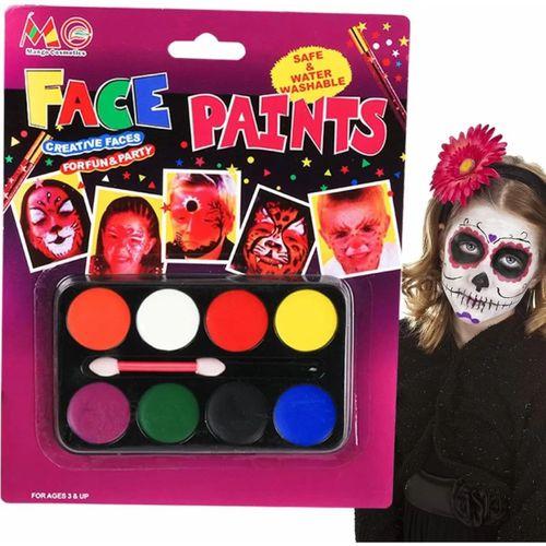 Yüz Boyama Seti 8 Renk
