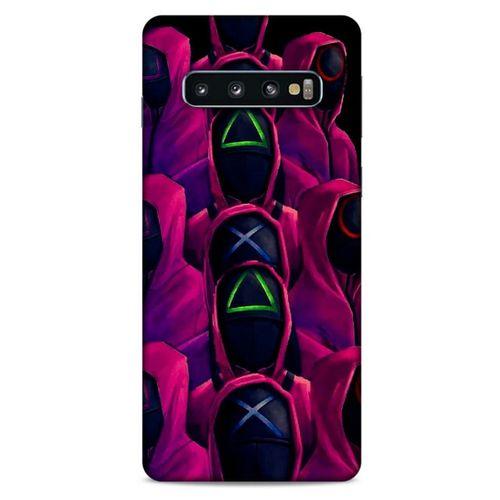 Samsung Galaxy S10 Uyumlu Kılıf Squid Game (49) Ultra Silikon Kılıf Danbi