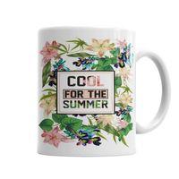 Summer Flowers Kupa Bardak Porselen