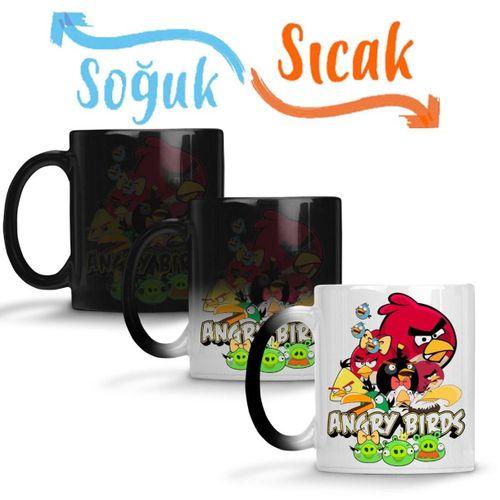 Angry Birds Sihirli Kupa Bardak Porselen