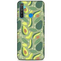 Frutix Avokado 03 Oppo Realme 5i Kılıf Desenli Silikon