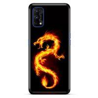 Samsung Galaxy A32 Kılıf Dragons (26) Tpu Silikon Kılıf Tatoo Ateş Ejderhası