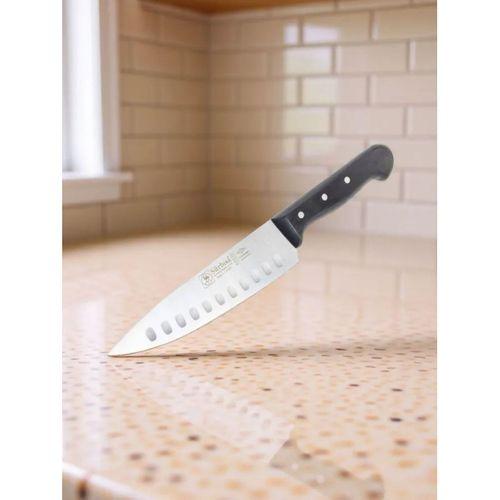 Sürbisa Sürmene 61070 Oluklu Şef Aşçı Bıçağı Pimli Sap 17 Cm