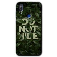 Vestel E5 Kılıf HD Desen Baskılı Arka Kapak - Do Not Hide + Kırılmaz Cam