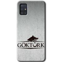 Samsung Galaxy A51 Kılıf Baskılı Kapak - Göktürk +Tam Ekran Koruyucu