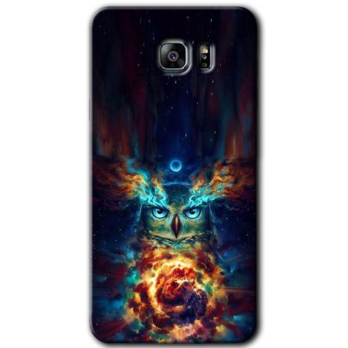 Samsung Galaxy Note 5 HD Baskılı Kılıf + 9D Tam Ekran Koruyucu - Ballı Baykuş