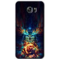 Samsung Galaxy Note 5 HD Baskılı Kılıf + 9D Tam Ekran Koruyucu - Ballı Baykuş