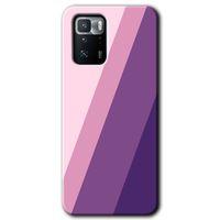 Poco x3 GT Kılıf HD Desen Baskılı Arka Kapak + Temperli Cam - Oblique