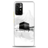 Xiaomi Poco M4 Pro 5G Kılıf HD Baskılı Kılıf - Kabe-i Münevvere + Tam Ekran Koruyucu