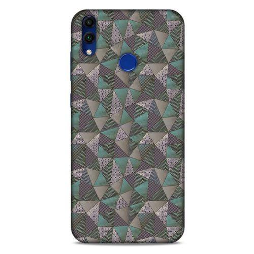 Geometrix 43 Huawei Honor 8C Kılıf Silikon Kapak